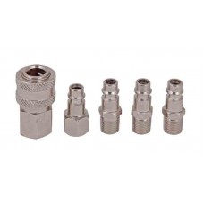 Cuple rapide pentru aer prindere 1/4" set 5 piese RD-QC01